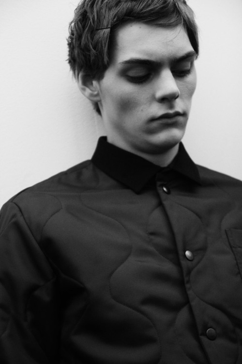Mats van Snippenberg - Backstage at the Patrik Ervell FW 2015 Show. Photo by Jae Foo for Fucking You