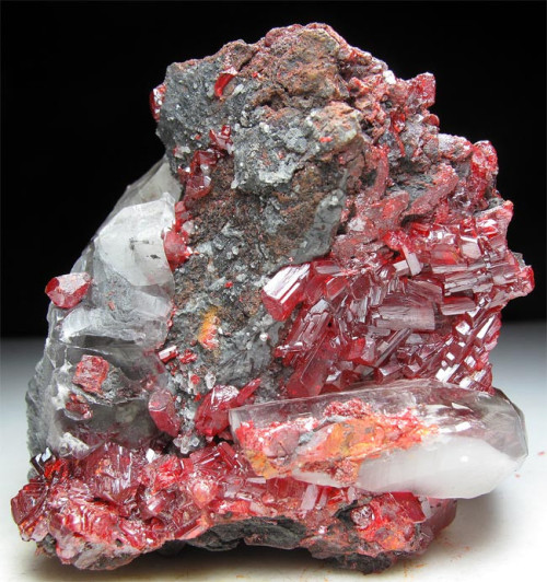 Realgar calcite Hunan