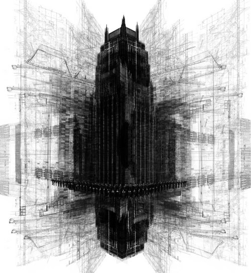archatlas:     ImperiaIn the words of the artist Conner Green:I am interested in how we as humans understand and interact with monumental structures and spatial domains. I understand ‘architecture’ to refer to more than just the design and decoration