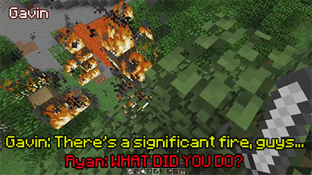 fetus-face:  “Gav didn’t start the fire! It’s been always burnin’ since the world’s been turnin’!” 