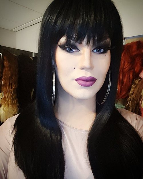 boy-to-girl-transformation:  Drag Queen Diva adult photos