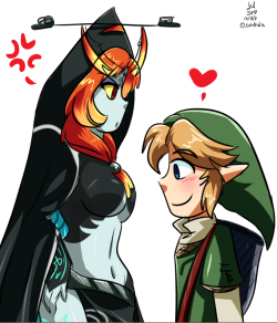 zamusmjolnir:  I love being shortie  but being tall isnt bad either if you know what I mean~ ;D