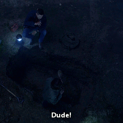 littlehobbit13:Old Man WinchesterNot as quick at grave digging as you once were, eh?