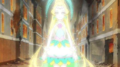 magicalgirloftheday: ✧・ﾟ:*Today’s magical girl of the night is: Cure Oasis from Tropical-Rouge