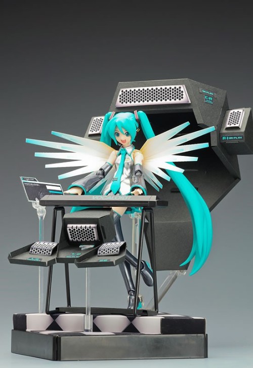 vocafigoftheday:Today’s Vocaloid Figure of the Day is:Hatsune Miku Live Stage ver. Figma by Max Fact