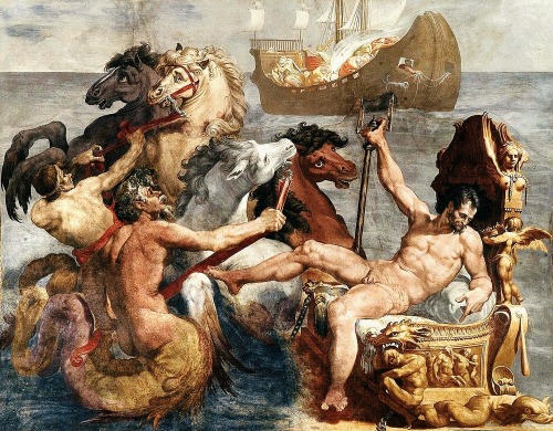 Hadrian6:    Neptune And The Ship Of Odysseus (Scene 4)1550-51. Pellegrino Tebaldi