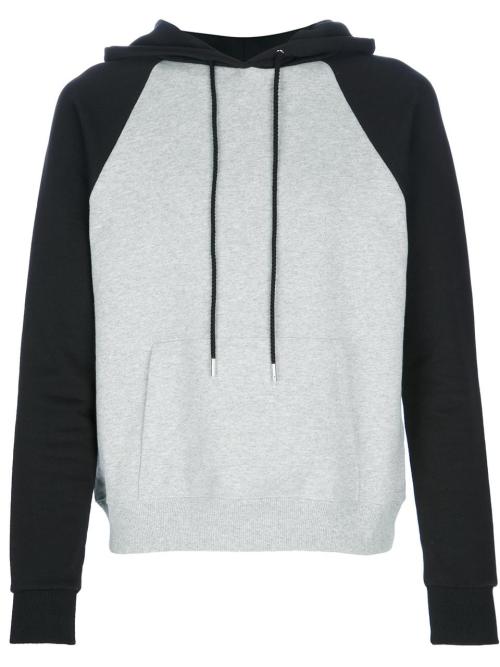 wantering-in-the-hood:  bi-colour hooded sweater