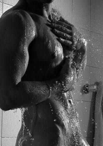 michaels-erotic-desires:  Steam filling the room as the hot water cascades down my