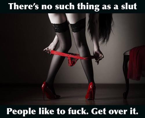azhotwifehubby: rufnekqueen: I’m not a slut. I’m selectively promiscuous.  No such thing