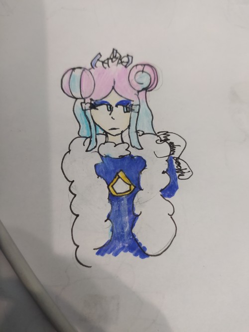 Drew @timidgarden7 's Princess Oc,Crystallis