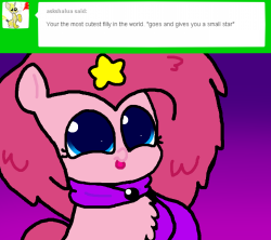 ask-pinkiecakes:  Wow, such shine, me so
