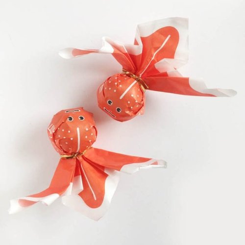 Far too cute goldfishes candy wraps (seen on)