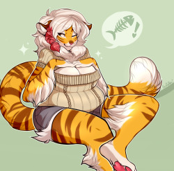 buxbi:  art-of-the-foof:  stripey wife  