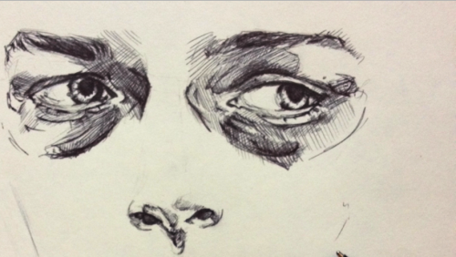 leviathanrose: i like drawing boys with sad tired eyes (see: dane dehaan)