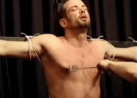 He needs hard nippleplay
