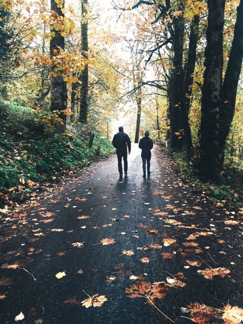 Autumn strolls.