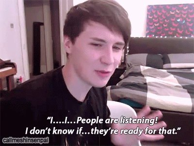 callmeshinsenpai: much flustered, very sputtering, all caused by Phil