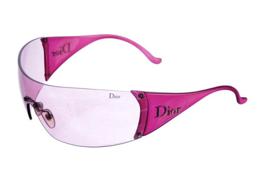 zegalba:Dior: Pink Ski-Sunglasses (2001)