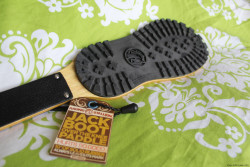 bdsmgeekshop:  Jack Boot Rubber and Wood Paddle