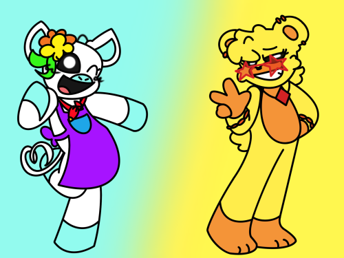 Made Anther Redraw Of @smilingcrittersthingig Randomized Critters This Time Special Sow And Gabby Gnralybear