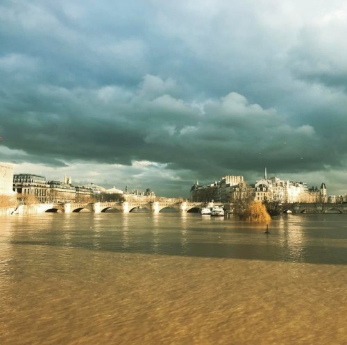 #paris #laseine #flood (à Paris le Marais)