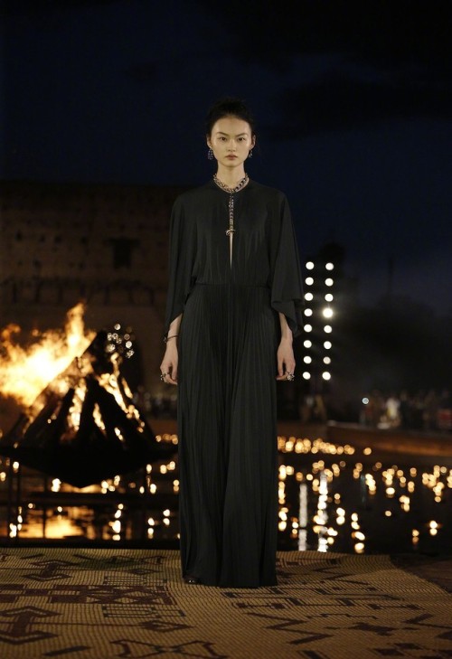 He Cong at Christian Dior Resort 2020