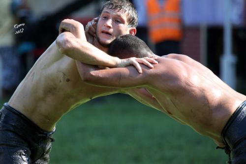 Porn Pics Yağlı güreş / Turkish oil wrestling