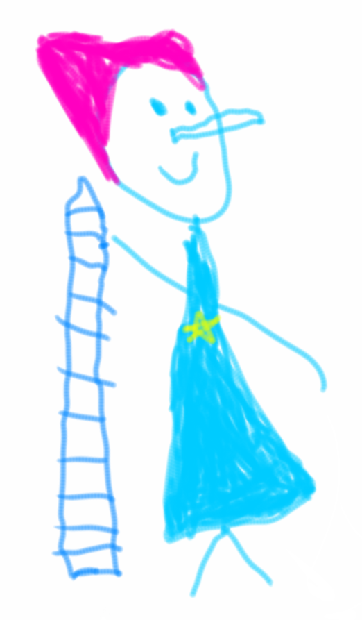 My little sister drew Pearl on a drawing app on her phone and its super adorable