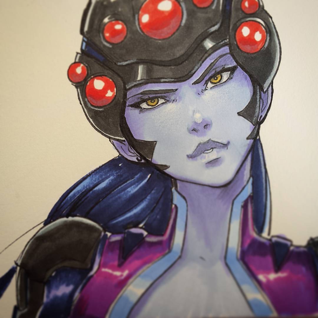 omar-dogan:  #widowmakeroverwatch since you guys have been asking for her! I have