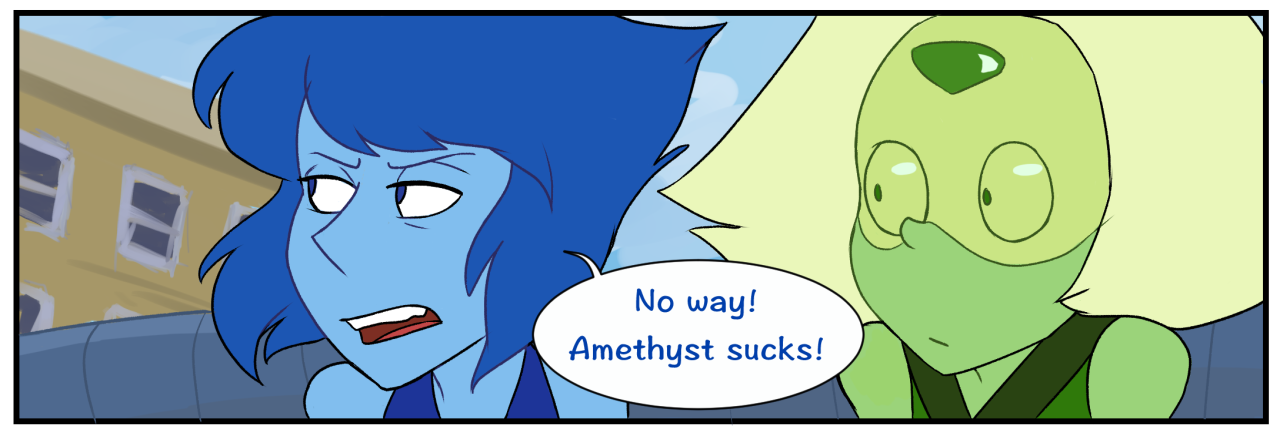 bucketofchum:  Peridot, your insults are super gay. [x]