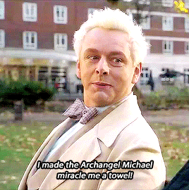 Aziraphale Being An On Brand Bastard: Sticking It To The Man Michael Edition 