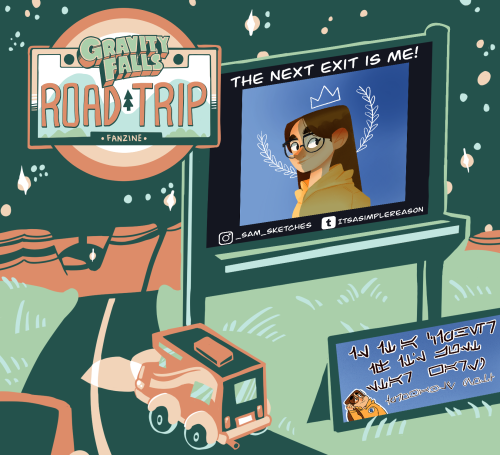 roadtripzine: Gravity Falls: Road Trip Fanzine presents…Sam! ( @itsasimplereason ) ​ I&r