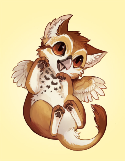 I Debuted These Little Feathercats At Salt Lake Comic Con. You Can Buy Prints And Stickers Of Them At