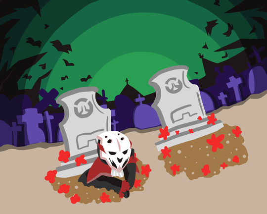 fishlimbed:On the night when the dead comes back to life, one vampire finds love