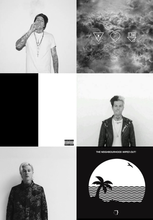 uncol0red:the neighbourhood (@thenbhd)​ evolution + jesse’s hairstyles
