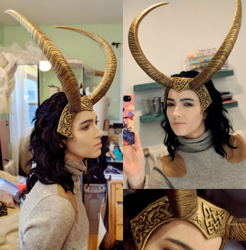 Finished some good horns for a mean boy!  I&rsquo;m eventually going to attach these to an 