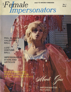 adsausage:  Female ImpersonatorsIssue #2 {1969} Published by Health Knowledge Inc, NY