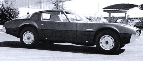 Jensen Nova, 1967, by Vignale. Alfredo Vignale’s proposal for a replacement for Jensen’s C-V8 was de