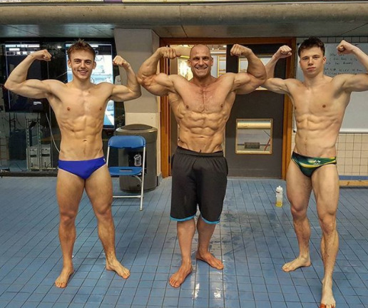 amazingmalenudity:Jack Haslam (Left) and Freddie Woodward (Right)
