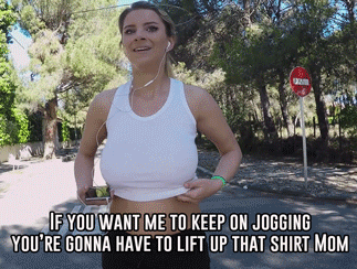 badsluttymomma:  Jogging With Mom (sample)Full NSFW Post at: https://badsluttymomma.bdsmlr.com/post/68310738More