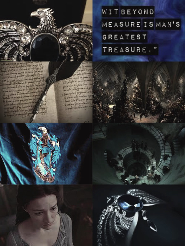 Rowena Ravenclaw  Ravenclaw aesthetic, Harry potter fandom, Harry potter  ravenclaw