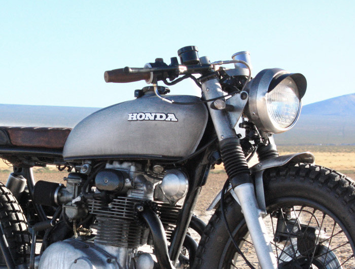 motoblogcl:  Aaron Miller’s CB350