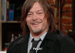 reedusnorman:  Chris Hardwick devalues Norman Reedus’ upcoming motorcycle culture television series by reducing it to nothing more than fangirl spank-bank material on Talking Dead, 3 April 2016. 