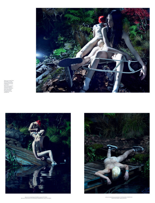 What Lies Beneath; Paul Boche, Mariacarla Boscono, Saskia De Brauw, Kristen McMenamy, Anais Pouliot,