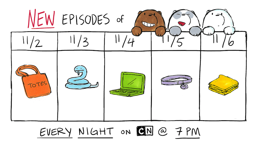 wedrawbears:  Get ready everyone… because next week there will be a NEW episode