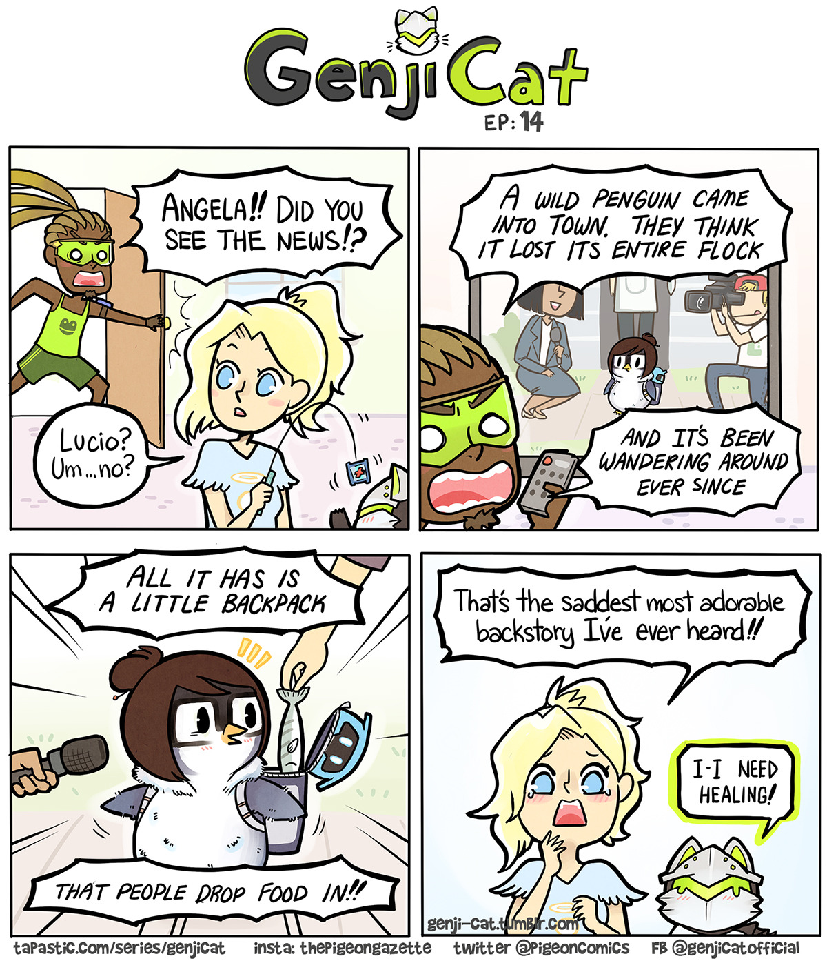 genji-cat:  What’s that? IT’S GENJICAT. THAT’S RIGHT, HE STILL EXISTS(bonus