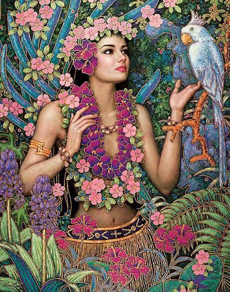 Summer Goddess by Karl Bang