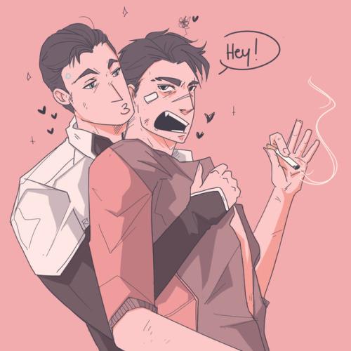 RK900: Hello Everyone. This is Gavin Reed. He’s my significant annoyance.Gavin: Ditto asshole.