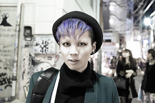 Ran into Chamii - one of Tokyo&rsquo;s top Boy London supporters - in Harajuku last night.