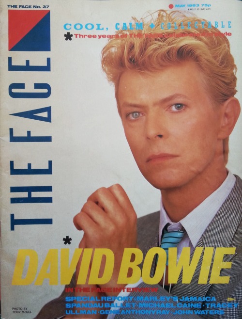 Oh David, you talented dreamboat. We miss you already.  The Face magazine, 1983.